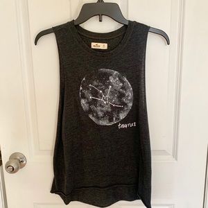 Hollister Taurus Zodiac Muscle Tank